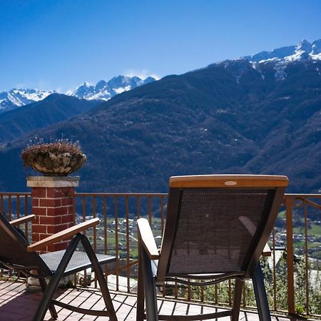 Panoramic Apartment Italian Alps Valtellina Near Sondrio, Tirano Poggiridenti Εξωτερικό φωτογραφία