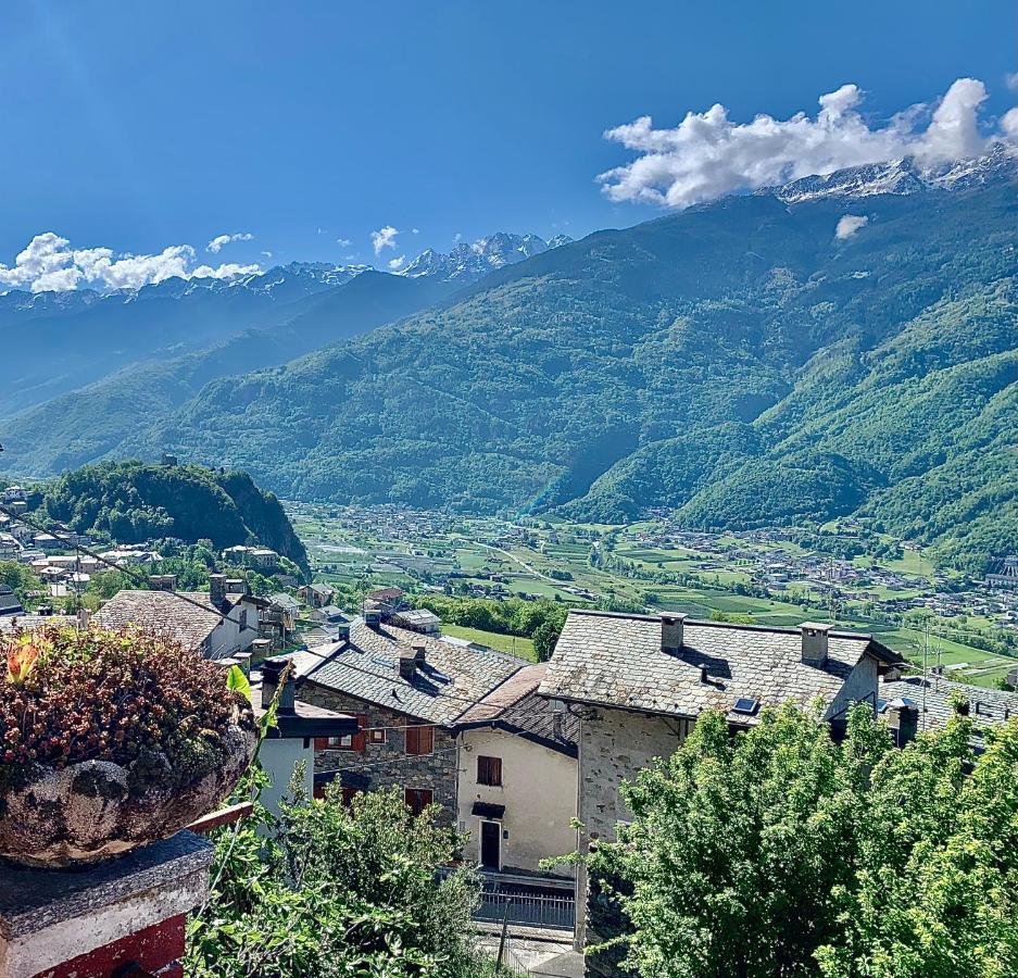 Panoramic Apartment Italian Alps Valtellina Near Sondrio, Tirano Poggiridenti Εξωτερικό φωτογραφία