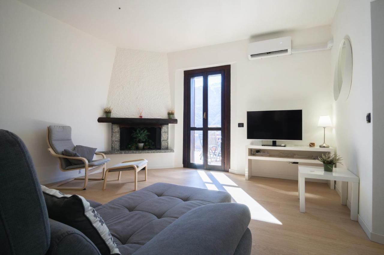 Panoramic Apartment Italian Alps Valtellina Near Sondrio, Tirano Poggiridenti Εξωτερικό φωτογραφία